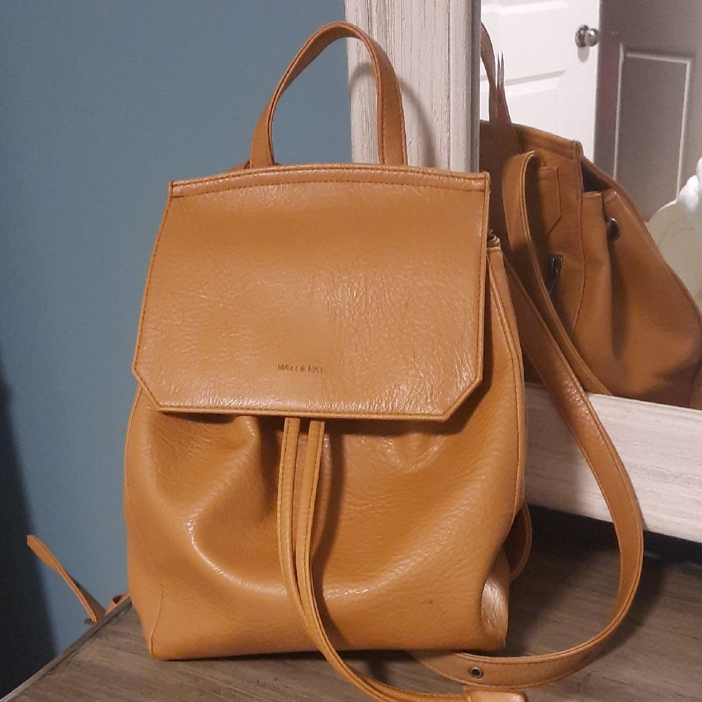 Matt & Nat Caramel Backpack